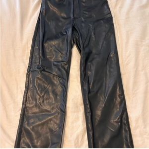 Abercrombie Faux Leather Pants